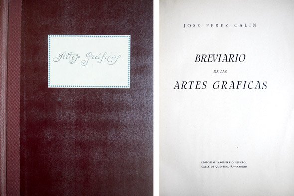 Breviario de las Artes Gráficas.