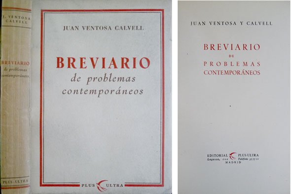 Breviario de problemas contemporáneos.