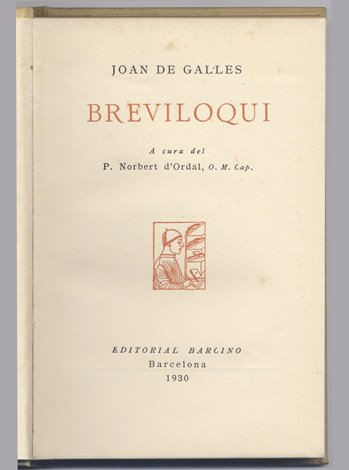 Breviloqui. [Breviloquium de virtutibus antiquorum principum et philosophorum]. Versió catalana … | Immagine Gallery 2