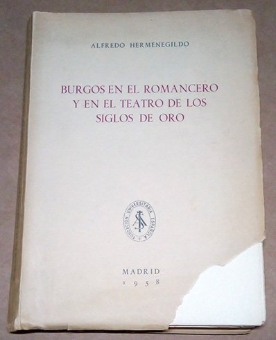 Burgos en el romancero y en el teatro de los …