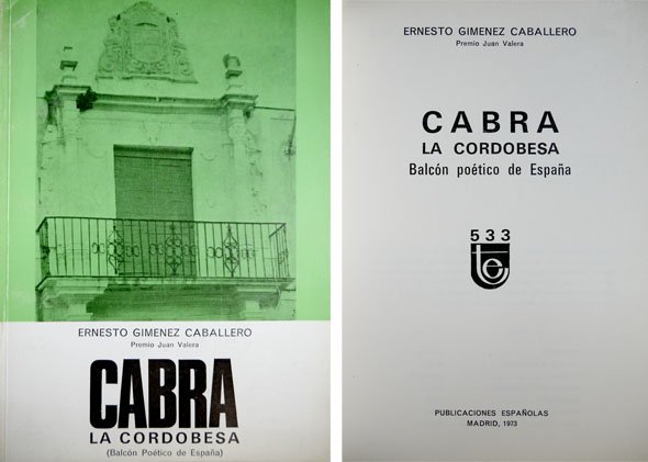 Cabra la cordobesa. Balcón poético de España.