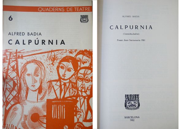 Calpúrnia. (Comèdia - ballet).