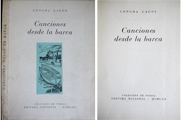 Canciones desde la barca. Poemas.