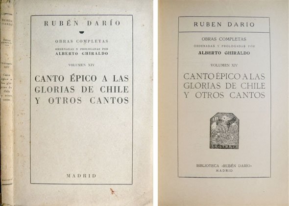Canto épico a las glorias de Chile y otros cantos.