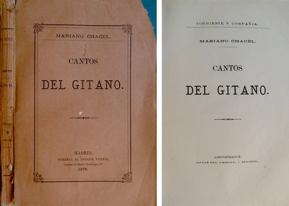 Cantos del Gitano.