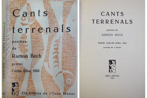 Cants terrenals. Poemes.