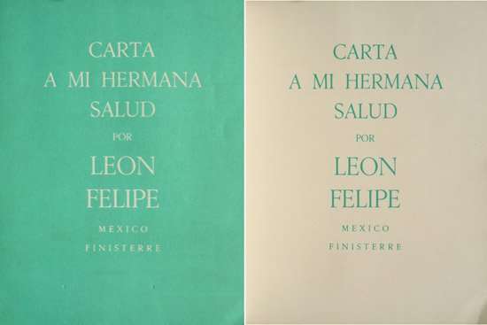 Carta a mi Hermana Salud. | Immagine principale