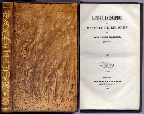 Cartas a un escéptico en materia de religión.