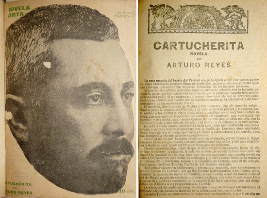 Cartucherita. Novela. Semblanza literaria por Cristobal de Castro.