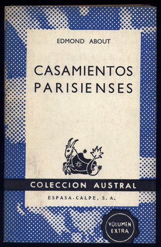 Casamientos parisienses. Traducción de Pablo Perales.