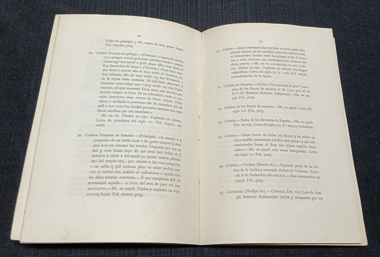 Catálogo abreviado de manuscritos de la Biblioteca del Excmo. Señor … | Immagine Gallery 4