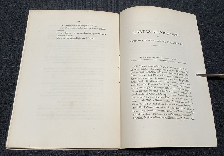 Catálogo abreviado de manuscritos de la Biblioteca del Excmo. Señor … | Immagine Gallery 8