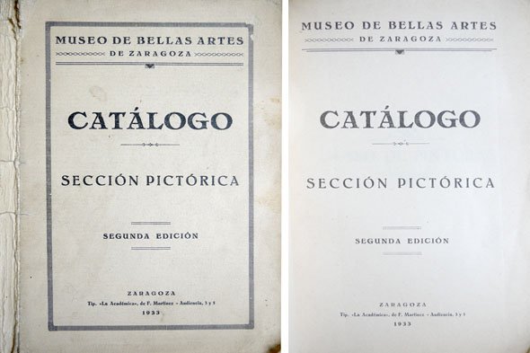 Catálogo de la Sección Pictórica del Museo de Bellas Artes …