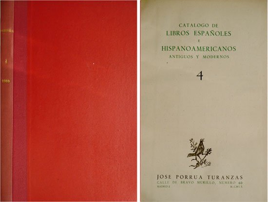 Catálogo Número 4 de Libros Españoles e Hispanoamericanos, Antiguos y …