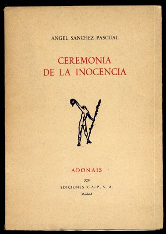 Ceremonia de la inocencia. Poemas.