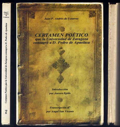 Certamen poético que la Universidad de Zaragoza consagró al Arzobispo … | Immagine principale