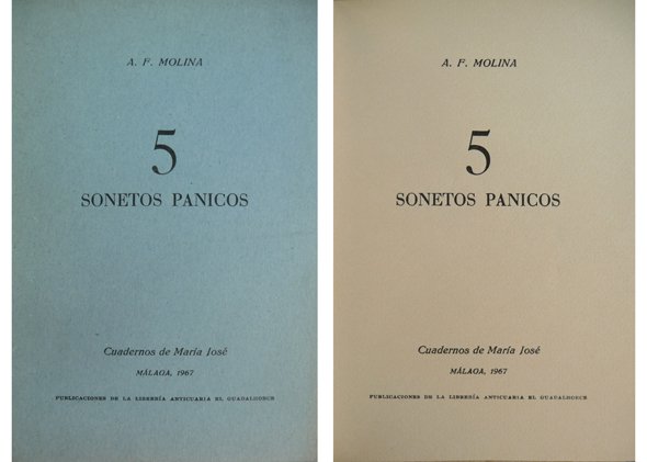 Cinco sonetos pánicos.