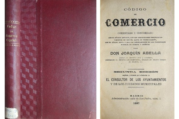Código de Comercio, comentado y concordado.