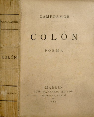 Colón. Poema. Prólogo de Severo Catalina.