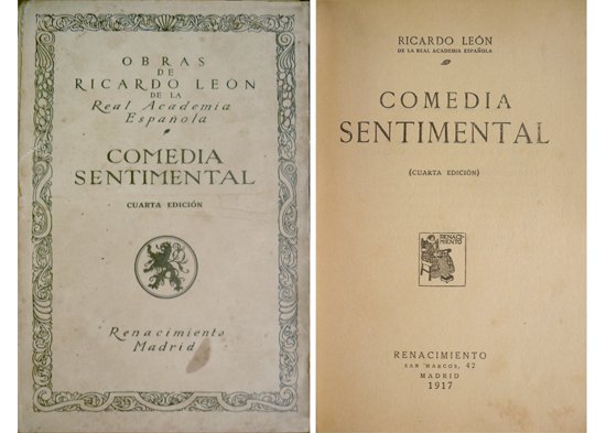 Comedia sentimental.