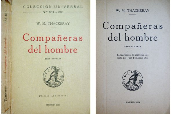 Compañeras del hombre. [Ala de cuervo. El señor y la …