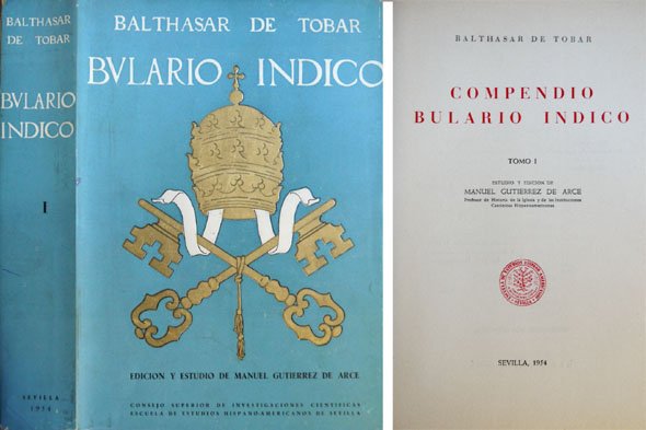 Compendio Bulario Indico del Siglo XVII para ilustración del Consejo … | Immagine principale