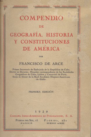 Compendio de Geografía, Historia y Constituciones de América.