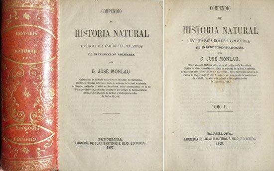 Compendio de Historia Natural escrito para los Maestros de Instrucción … | Immagine principale