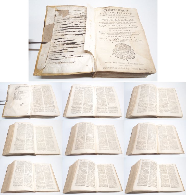 Compendium Latino-Hispanum ad utriusque linguae cognitionem veluti lumen. Accedunt verba …