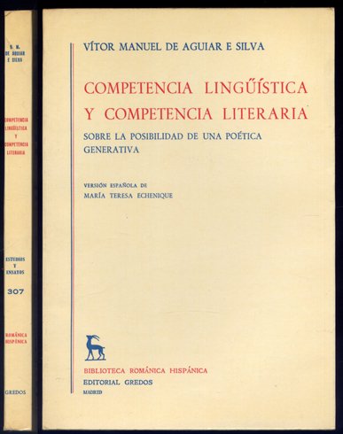 Competencia linguística y competencia literaria. Sobre la posibilidad de una …