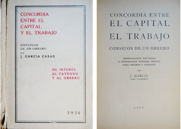 Concordia entre el Capital y el Trabajo. Consejos de un …