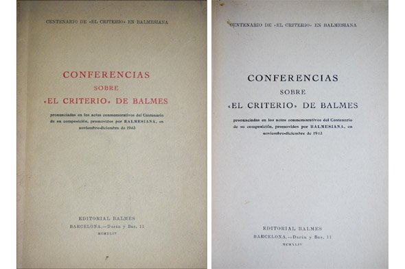 Conferencias sobre "El Criterio", en los actos conmemorativos del Centenario …