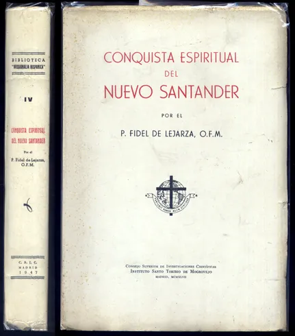 Conquista espiritual del Nuevo Santander. | Immagine principale
