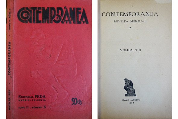 Contemporánea. Revista Mensual. Año I, Número 5: Matías Domínguez Ballarín: …