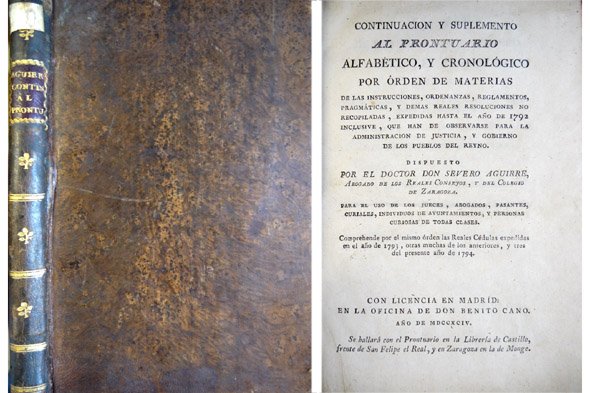 Continuación y suplemento al Prontuario alfabético y cronológico por orden …