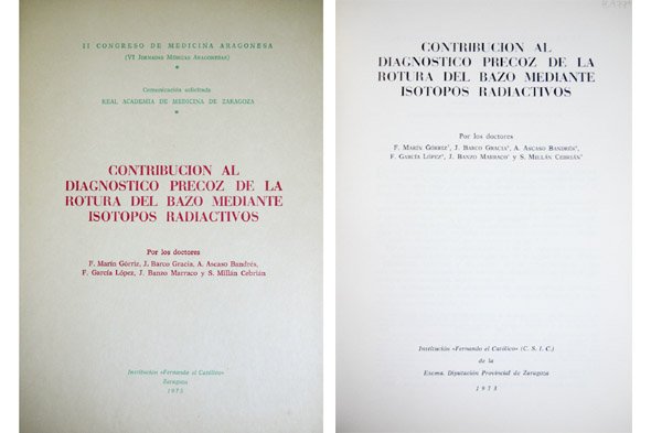 Contribución al diagnóstico precoz de la rotura del bazo mediante …