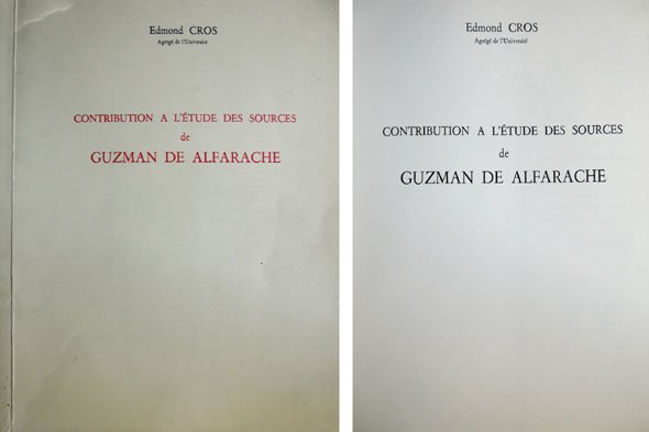 Contribution à l'étude des sources de Guzman de Alfarache.