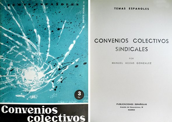 Convenios Colectivos Sindicales.