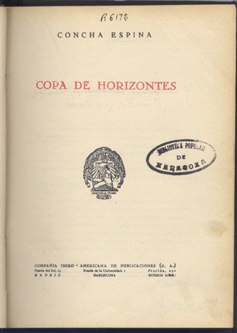 Copa de horizontes. Cuentos.