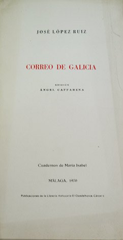Correo de Galicia. Poemas.