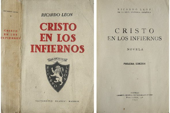 Cristo en los infiernos. Novela.
