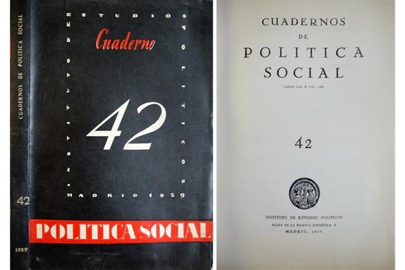 Cuadernos de Política Social. Número 42. Segundo Trimestre del Año …