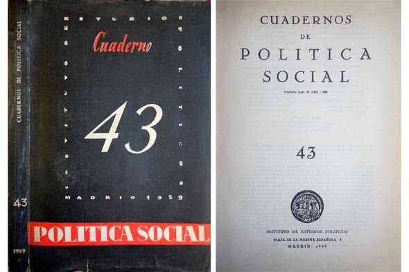 Cuadernos de Política Social. Número 43. Tercer Trimestre del Año …