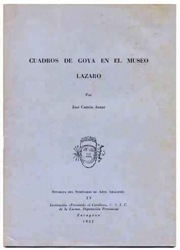 Cuadros de Goya en el Museo Lázaro.