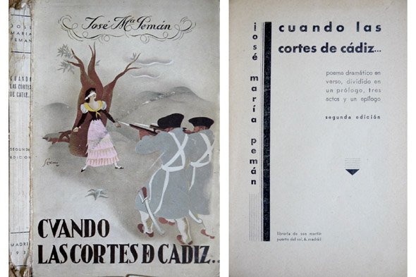 Cuando las Cortes de Cadiz. Poema dramático en verso. Prólogo …