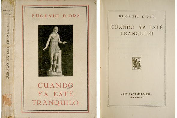 Cuando ya esté tranquilo.