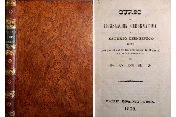 Curso de Legislación Gubernativa y Estudio Científico sobre los Gobiernos …