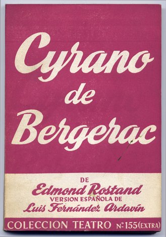 Cyrano de Bergerac. Comedia heróica en cinco actos. Version española …