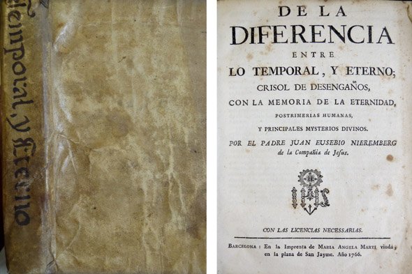 De la Diferencia entre lo Temporal y lo Eterno. Crisol …