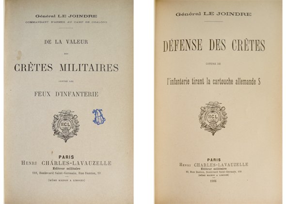 De la valeur des crêtes militaires contre les feux d'Infanterie. …